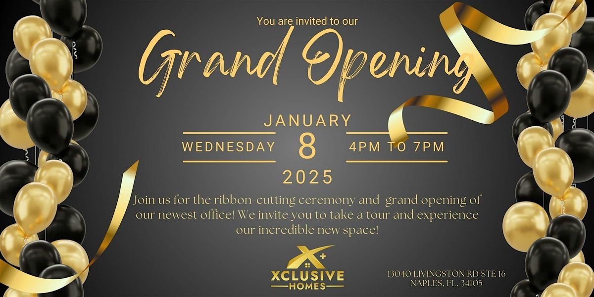 Grand Opening