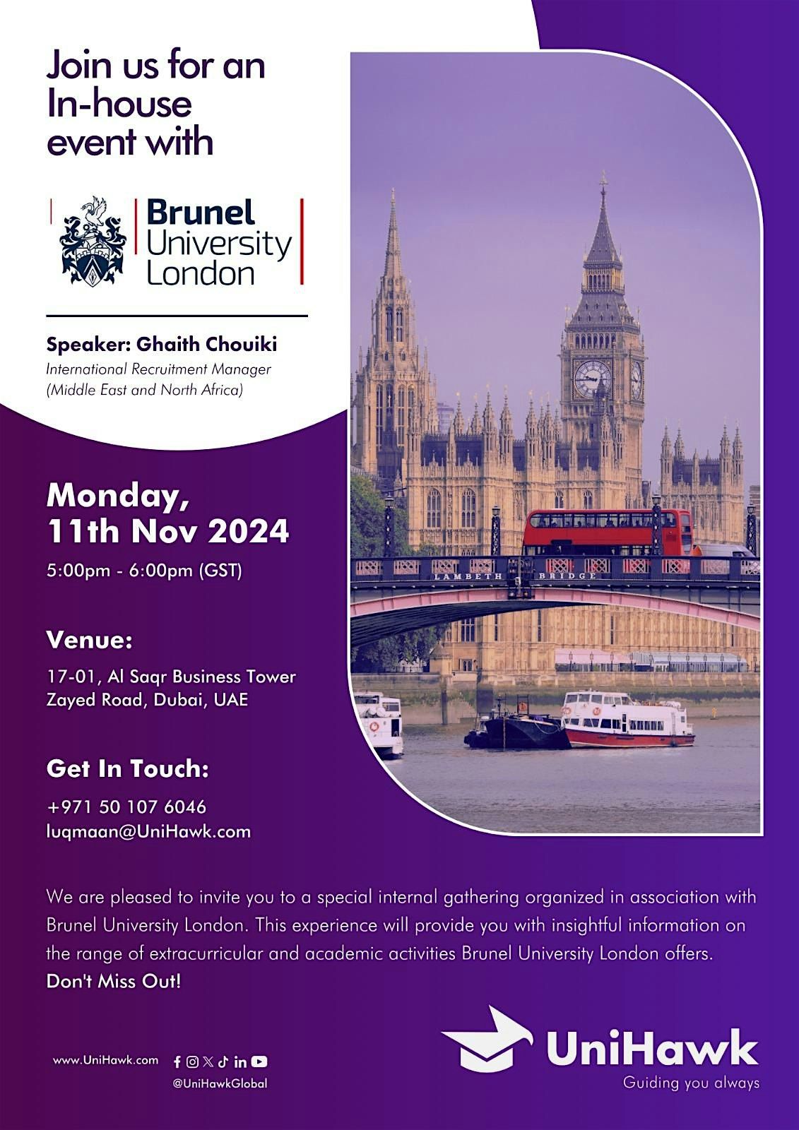 Meet the Representative from Brunel University