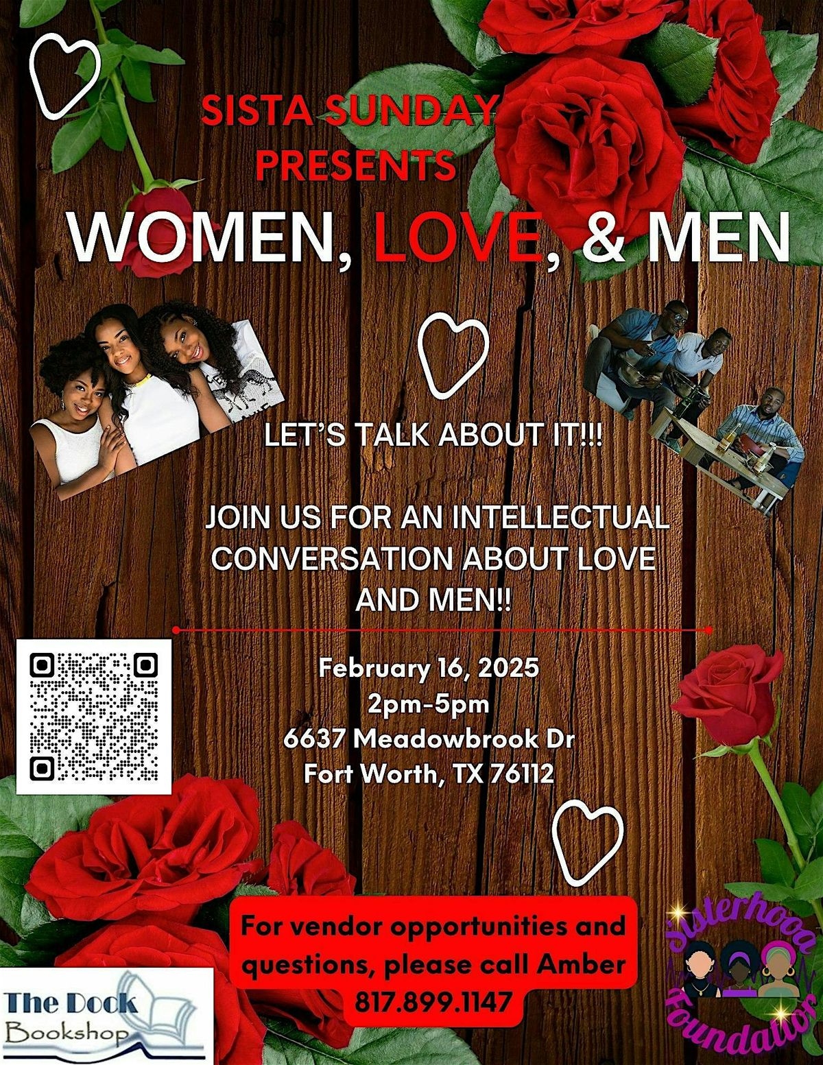 Sista Sunday presents "Women, Love, & Men"