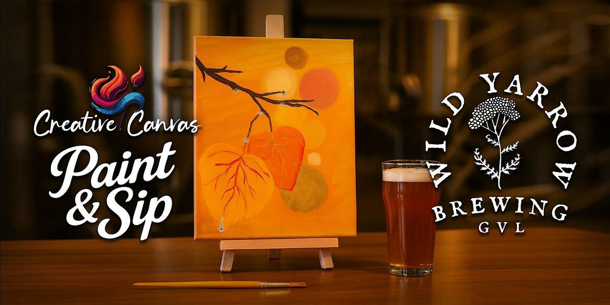 Paint\uff06Sip at Wild Yarrow Brewing