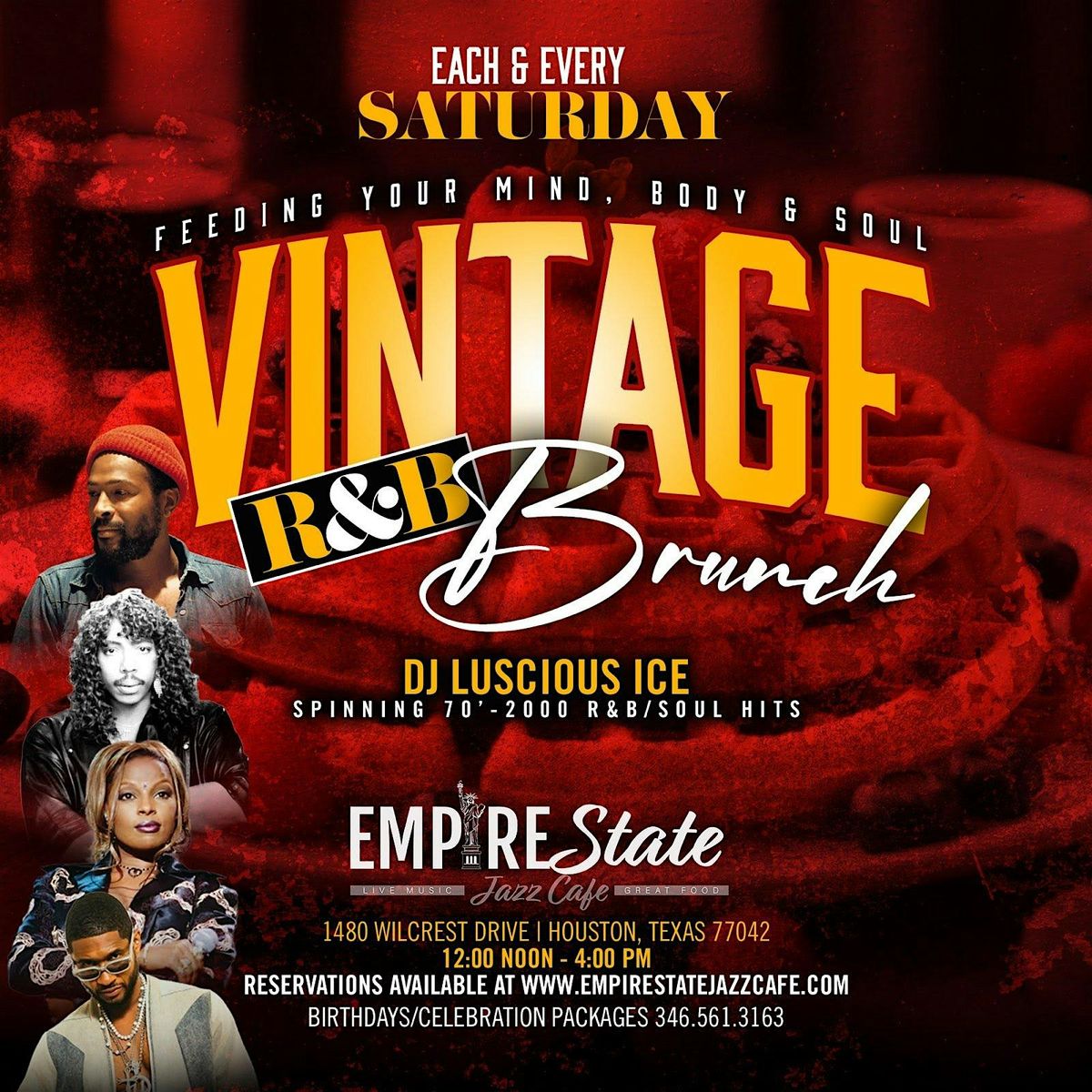 11\/23 - Vintage R&B Brunch with DJ Lucious Ice