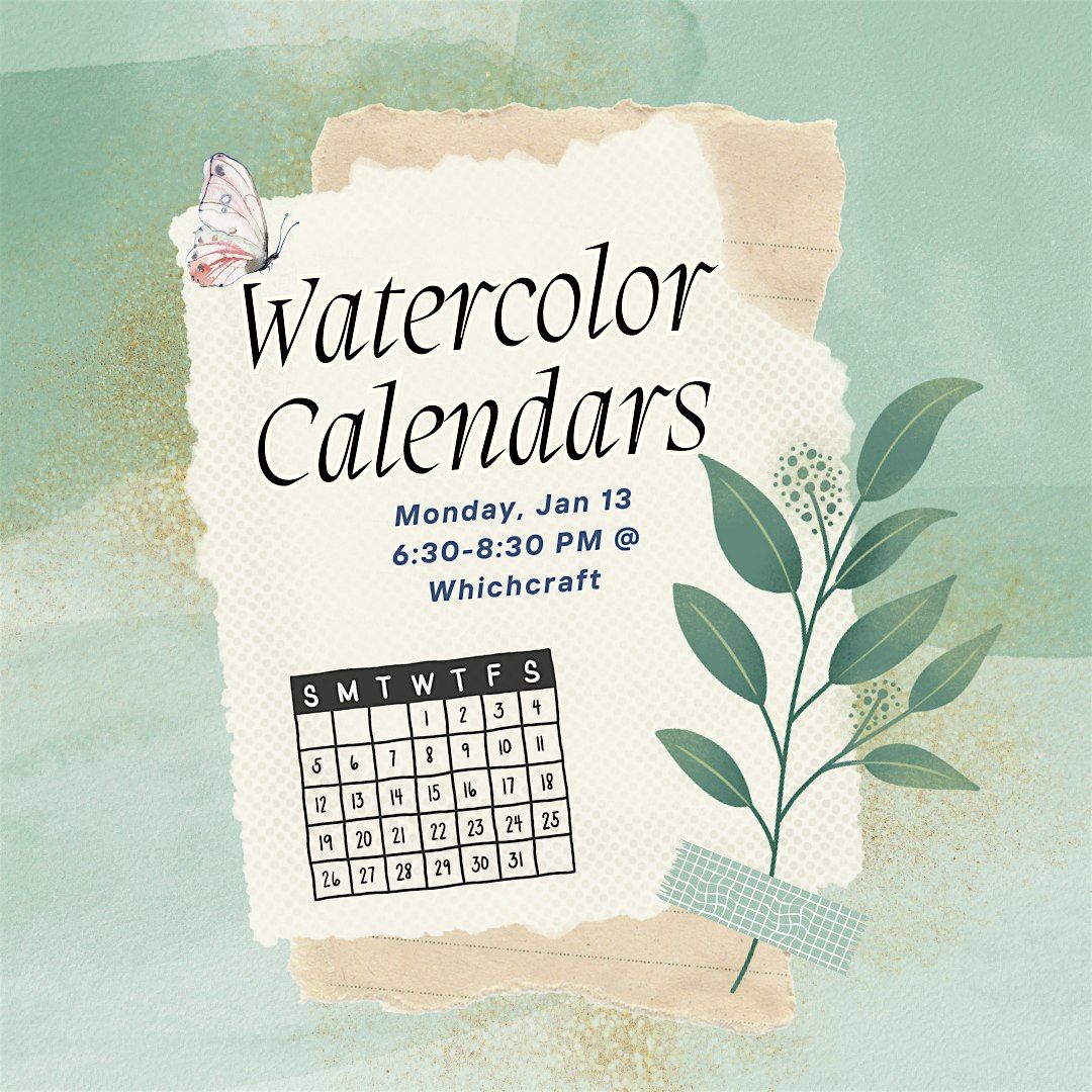 Watercolor Calendars