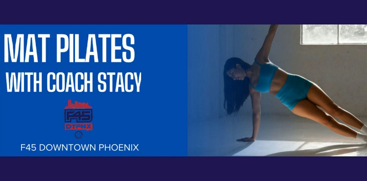 Mat Pilates with Stacy at F45 Training Downtown Phoenix