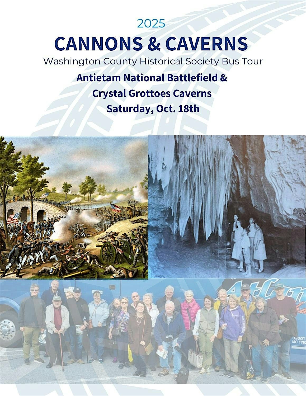 CANNONS & CAVERNS: Antietam Battelfield & Crystal Grottoes Cavern