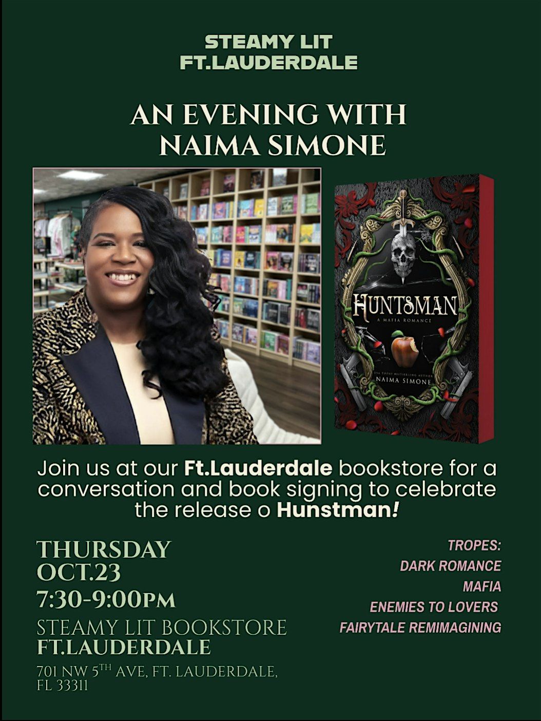 Naima Simone Book Signing + Convo
