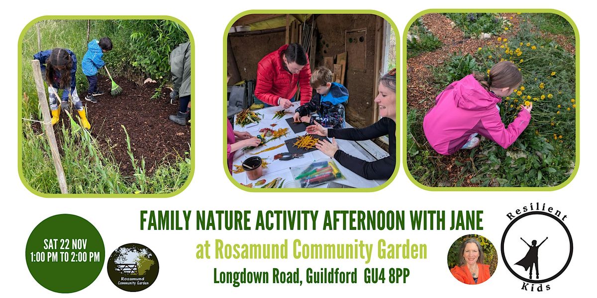 Family Nature Activity Afternoon with Jane