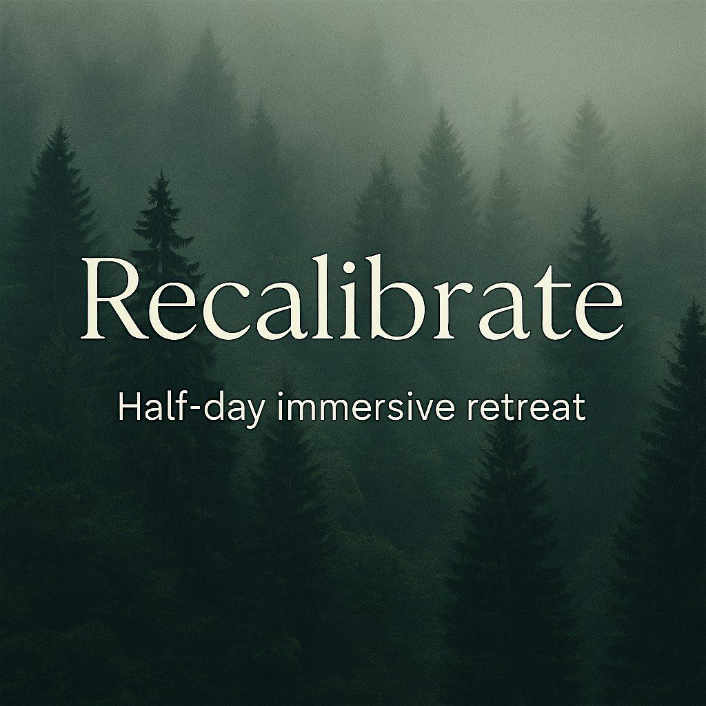 RECALIBRATE: A Half-Day Immersion into Nature, Breathwork, and Creativity!