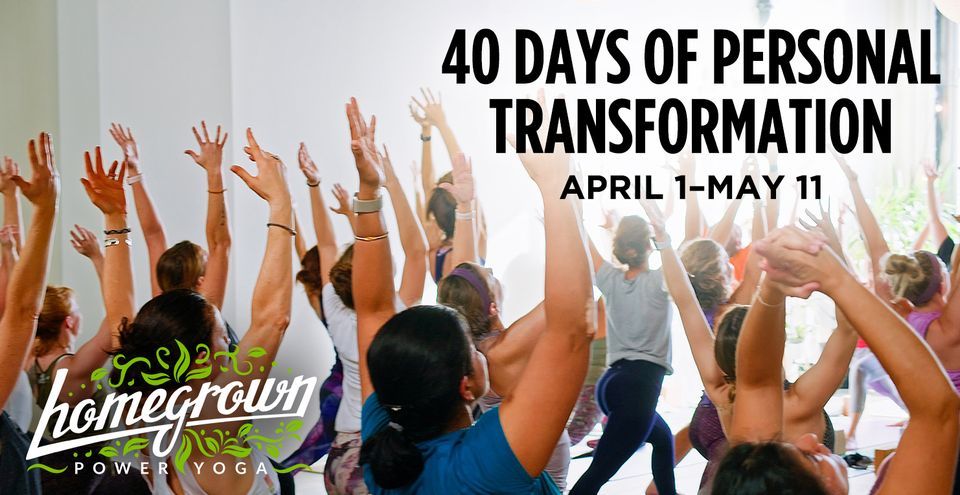 40 Days of Personal Transformation