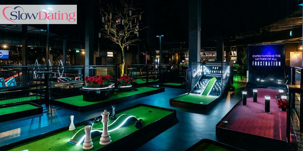 Mini Golf and Speed Dating in Cardiff for 30s & 40s