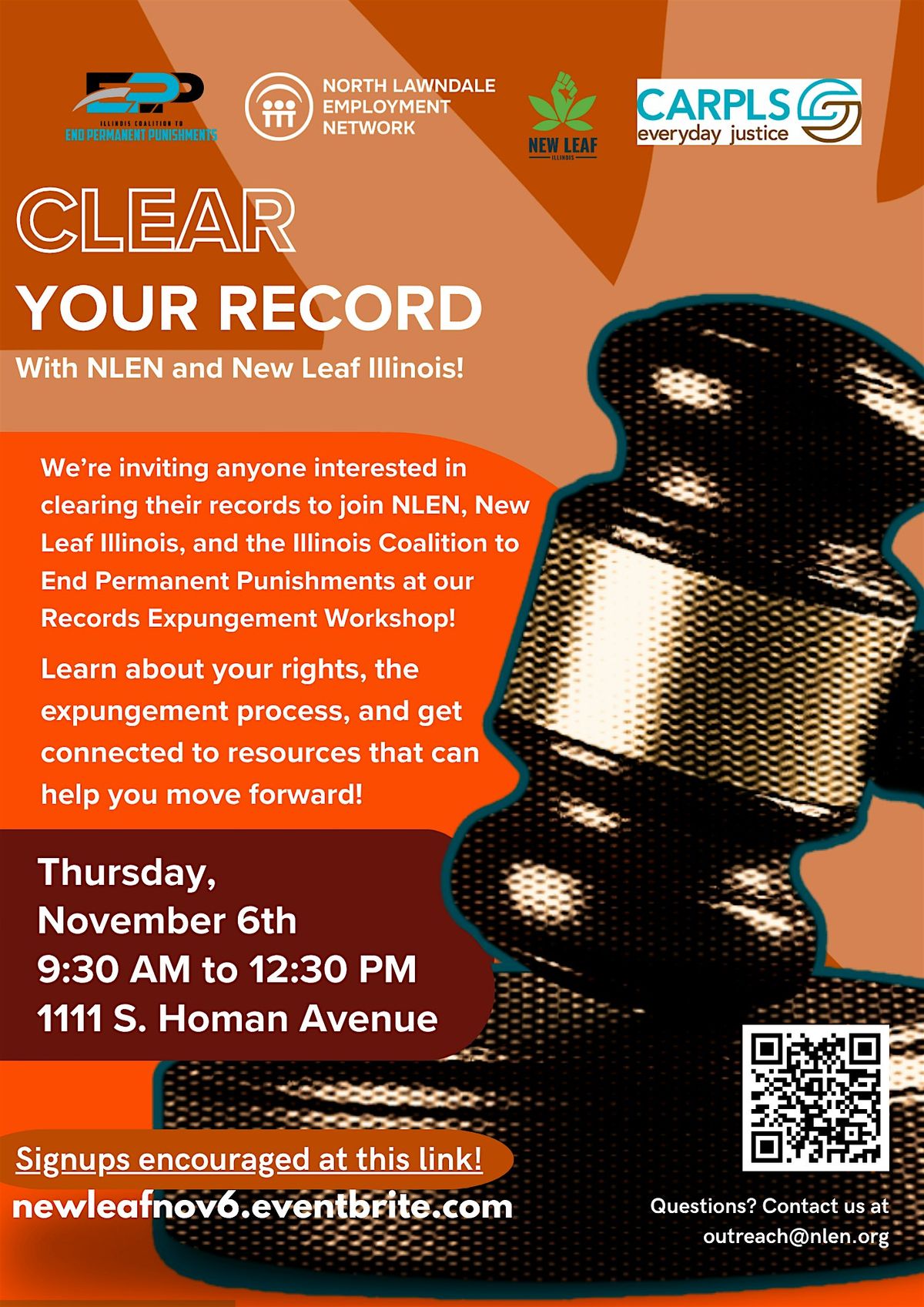 Clear Your Record With NLEN & New Leaf Illinois!