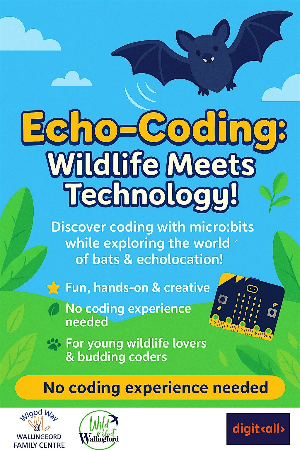 Coding Club:  Age 7-11 - Wildlife Meets Technology!