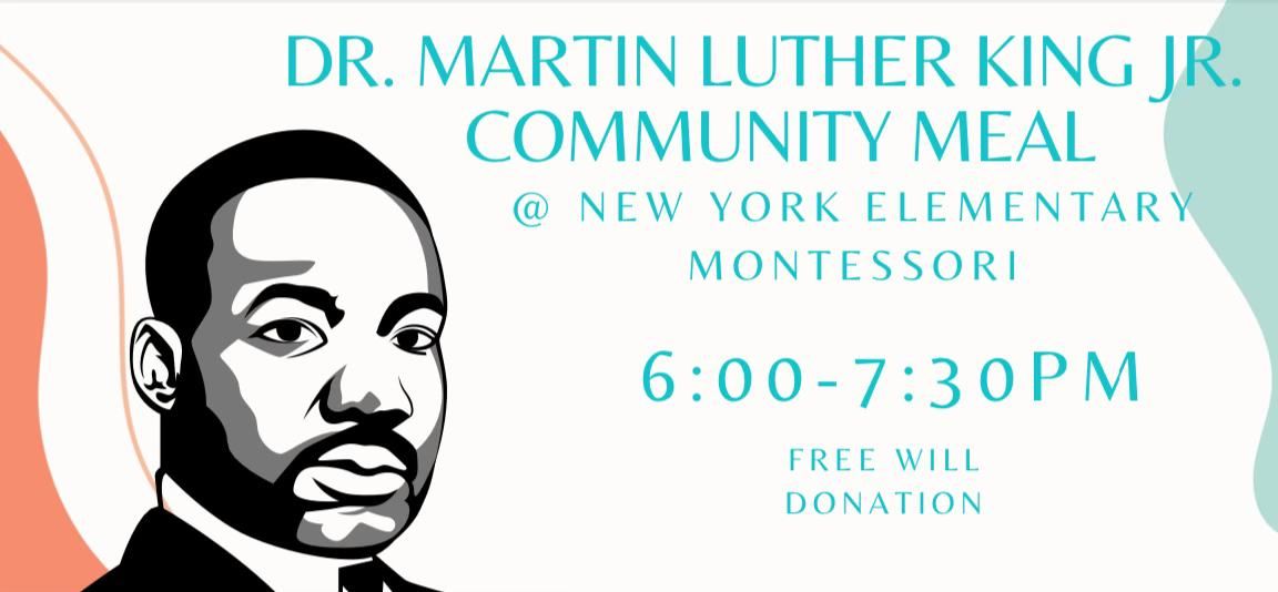 38th Annual Dr. Martin Luther King Jr. Community Meal at New York Elementary 