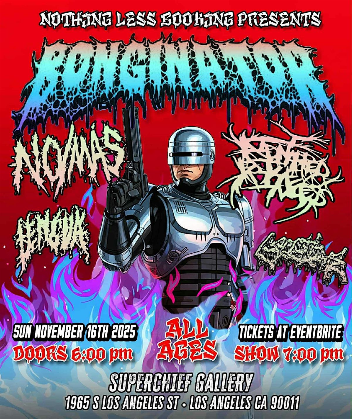 BONGINATOR @ SUPERCHIEF GALLERY IN DTLA