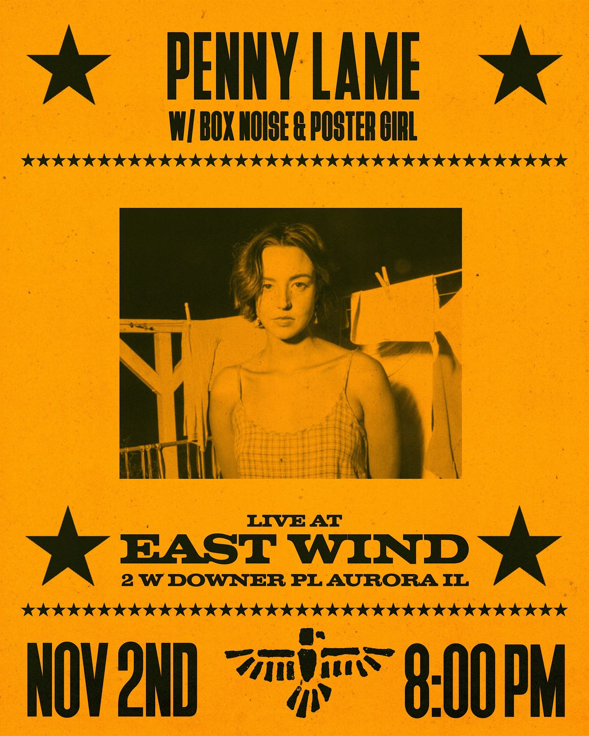 Penny Lame W\/Box Noise & Poster Girl live at East Wind