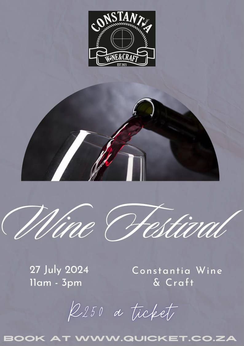 Constantia Wine & Craft Wine Festival