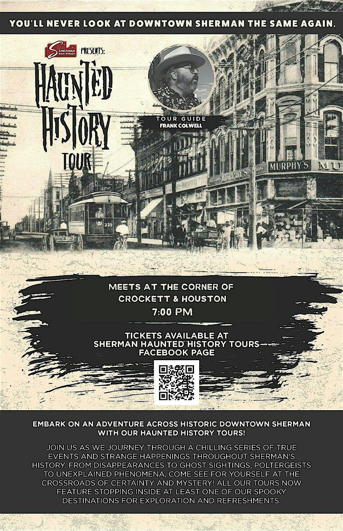 Downtown Sherman's Haunted History Tour