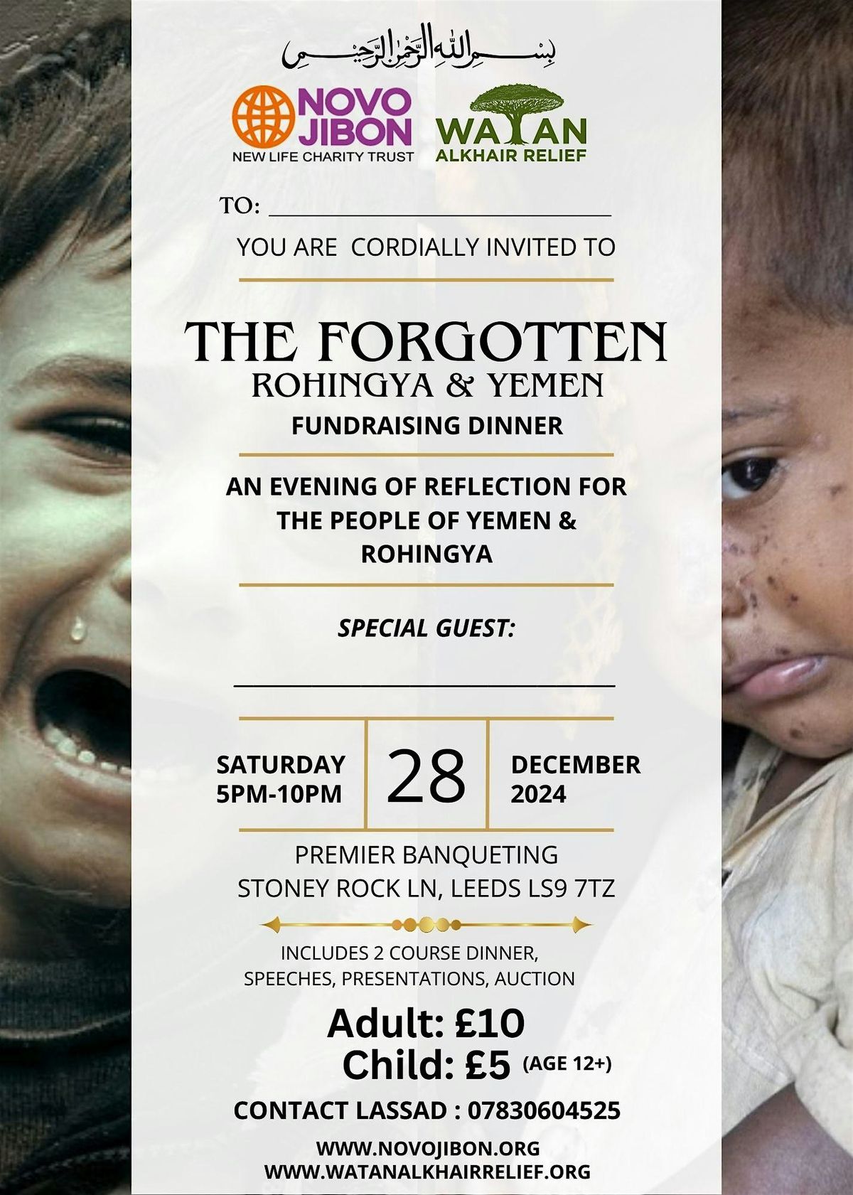 The Forgotten: Rohingya & Yemen - A Night of Reflection