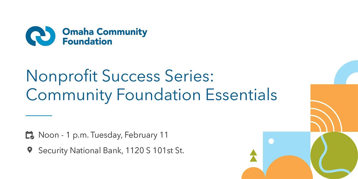 Nonprofit Success Series: Community Foundation Essentials