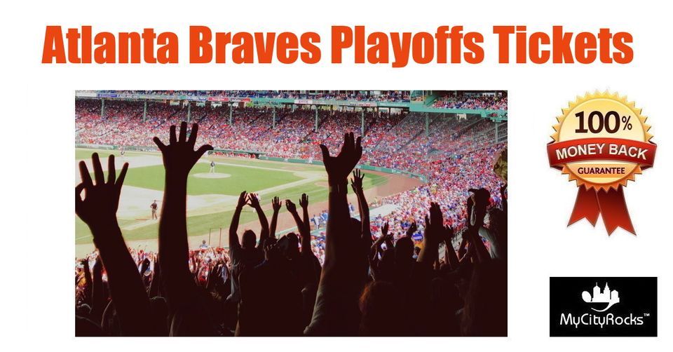 Atlanta Braves National League Division Series Game 1 Baseball Tickets Truist Park GA