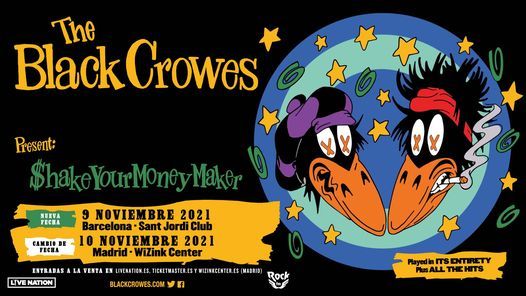 The Black Crowes en Madrid 2021 Live
