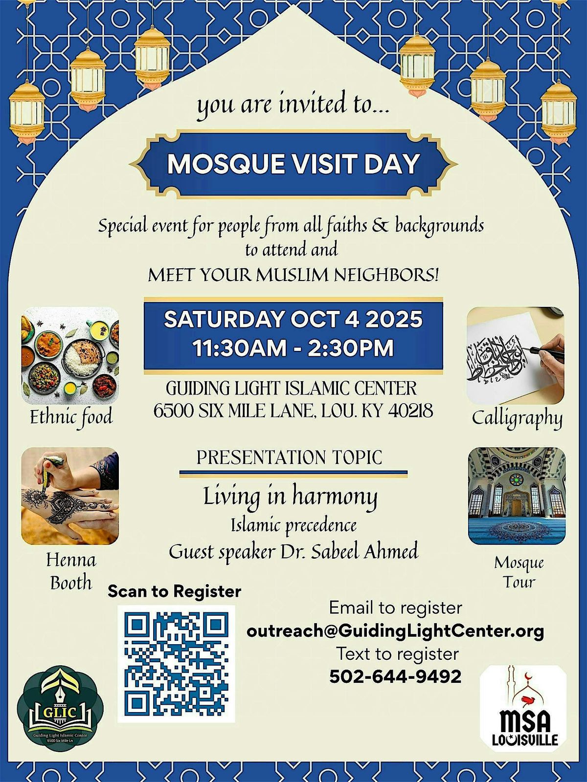 Open Mosque Day 2025 - Louisville