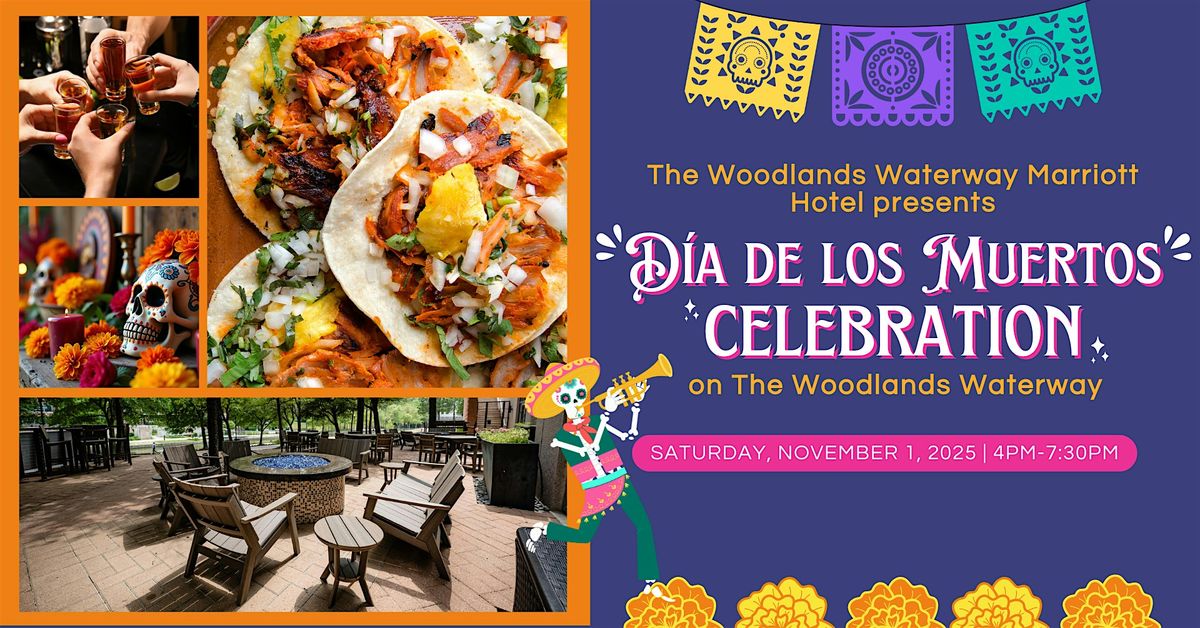 D\u00eda de los Muertos on The Woodlands Waterway
