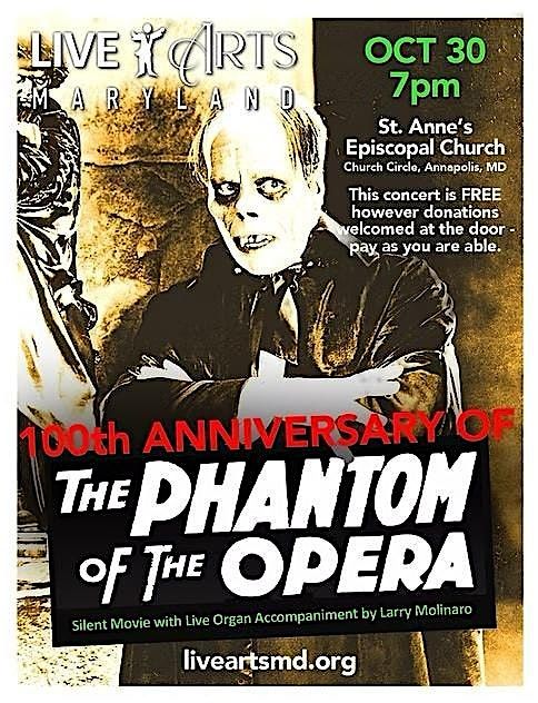 Live Arts Maryland presents the Phantom of the Opera
