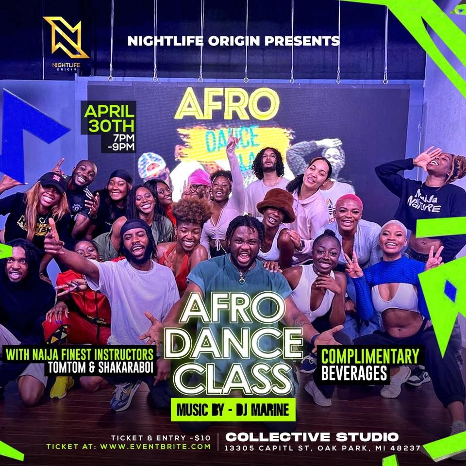 Afro dance class