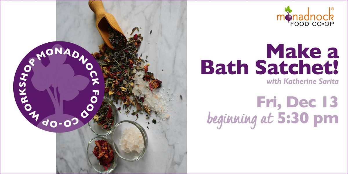 Make Your Own Bath Satchet