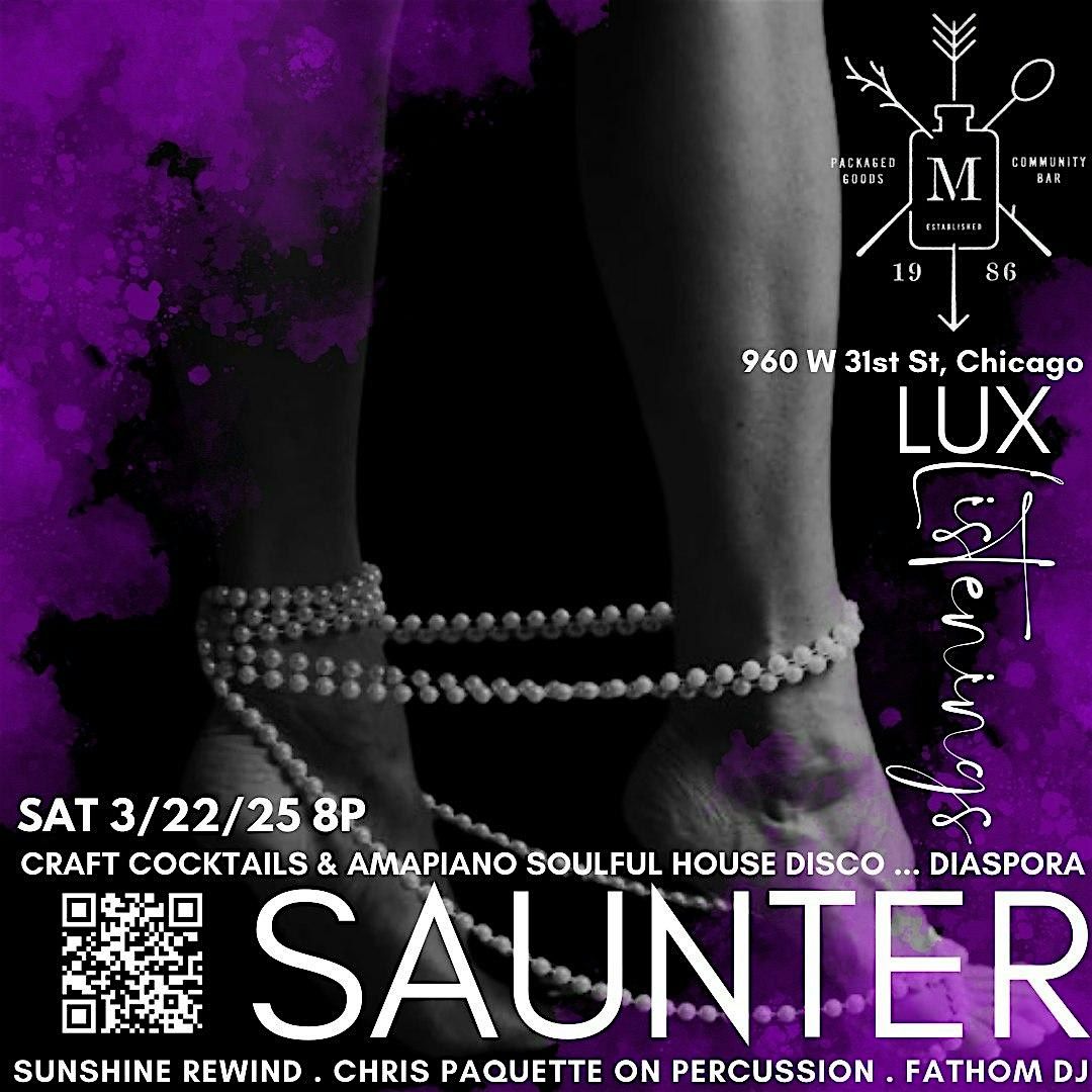 Lux Listenings Saunter in Pilsen