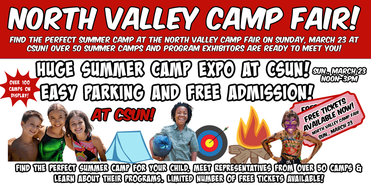 North Valley Camp Fair at Cal State Northridge (CSUN)