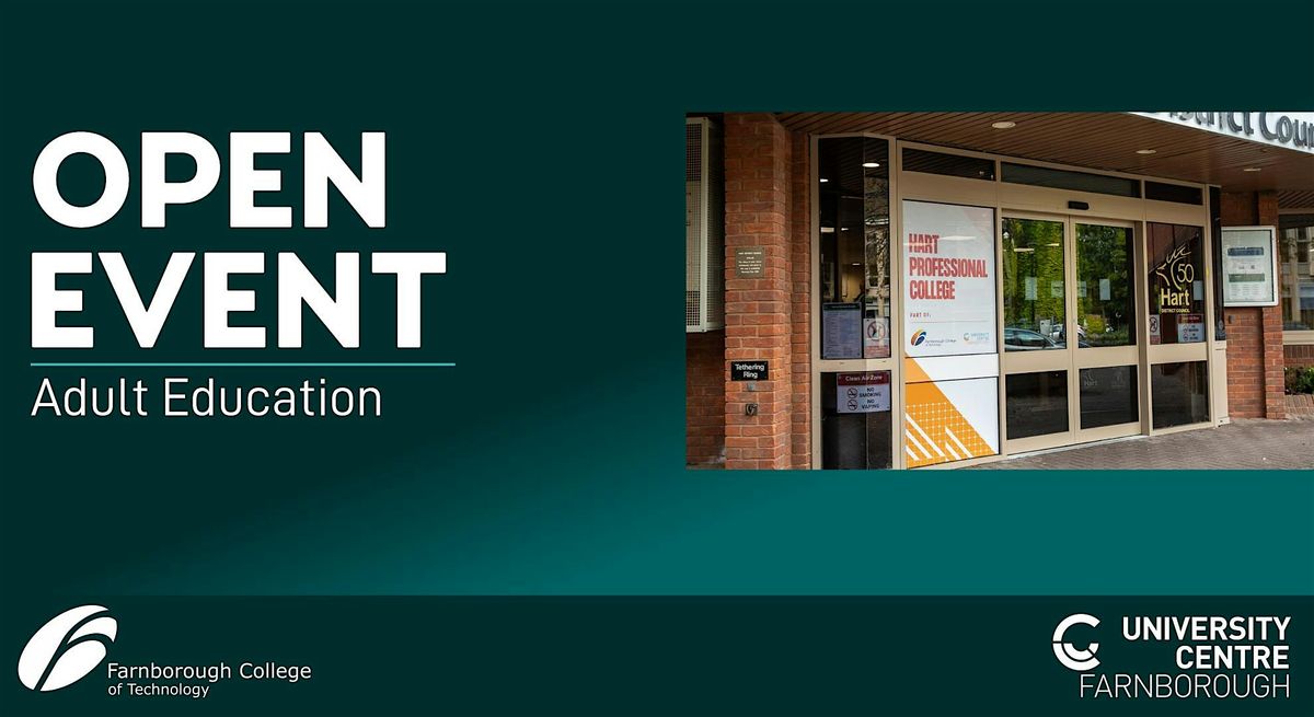 Adult Education Open Event - 19th November