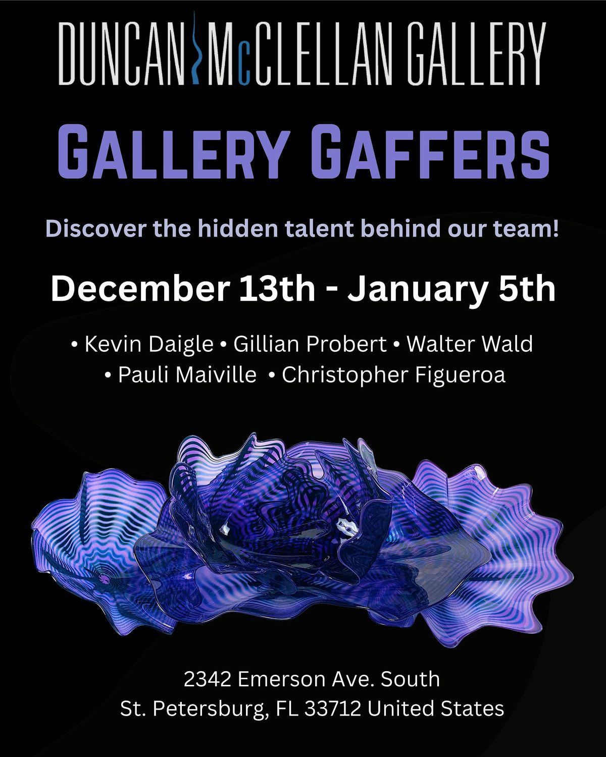 Gallery Gaffers Exhibition