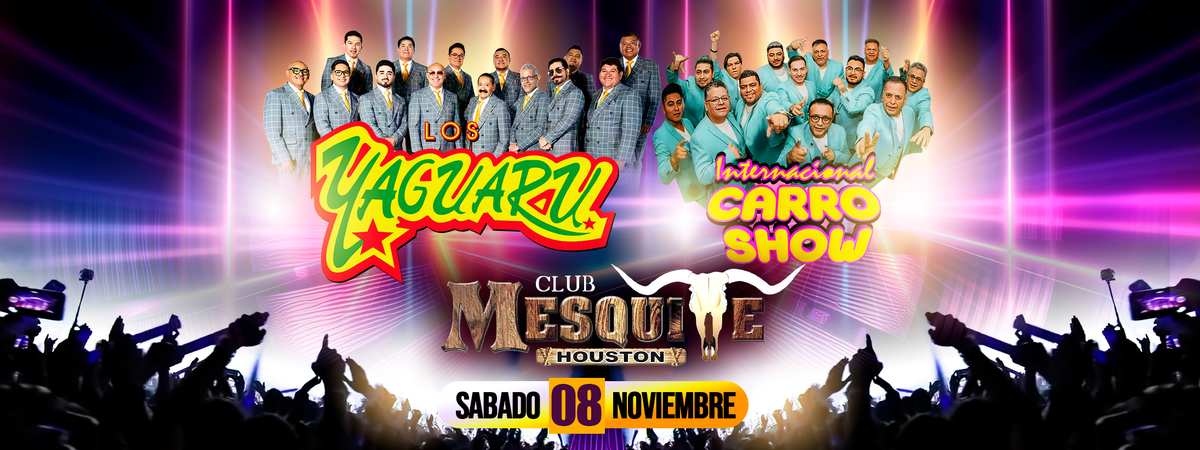 YAGUARU Y CARRO SHOW EN HOUSTON