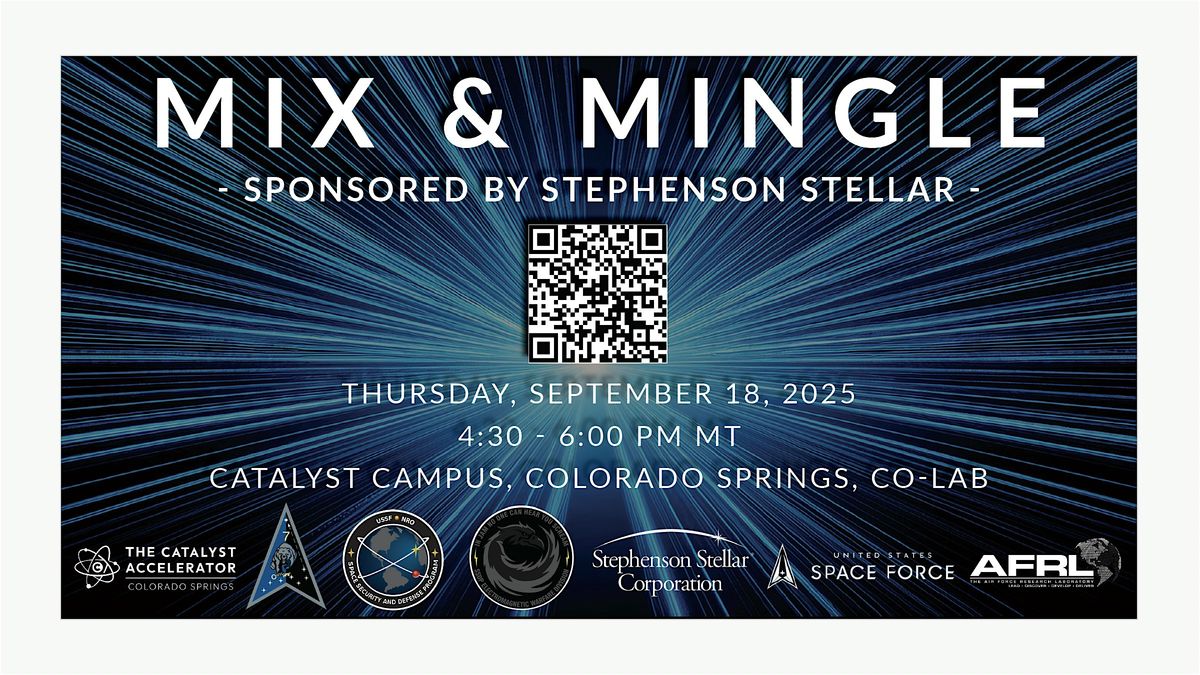 Mix & Mingle Sponsored by Stephenson Stellar
