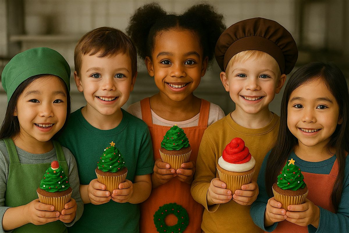 Kids Christmas Cupcakes Workshop (4-12 yo)