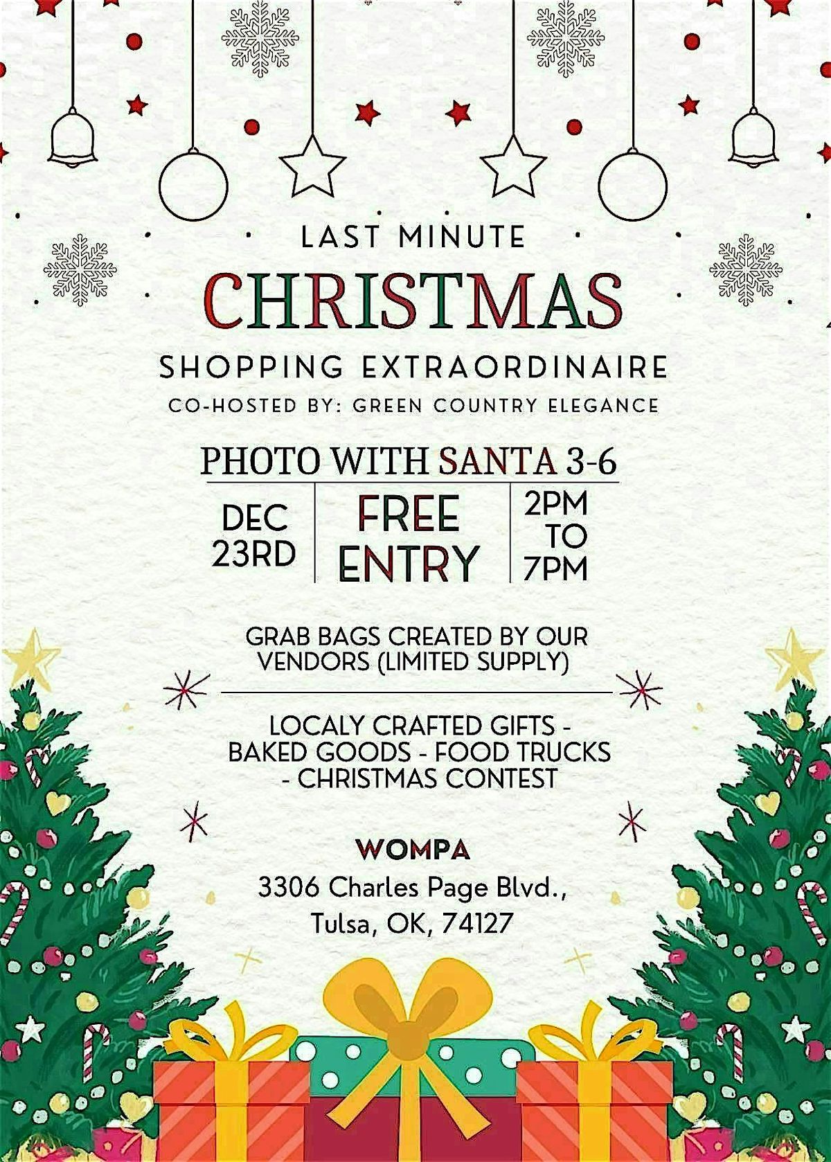 WOMPA Last Minute Christmas Shopping Extraordinaire