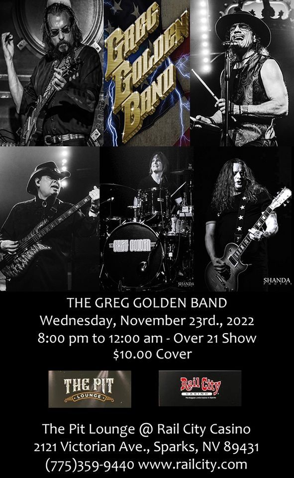 The Greg Golden Band at Rail City 11\/23\/2022