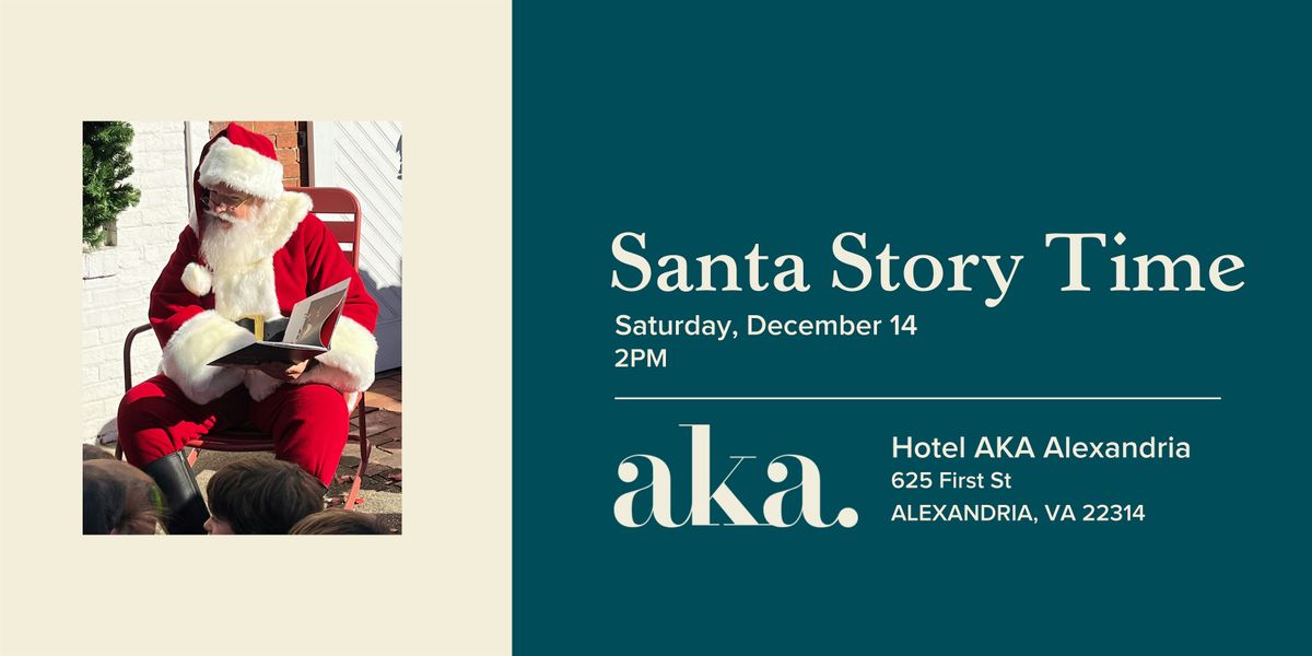 Santa Story Time at Hotel AKA