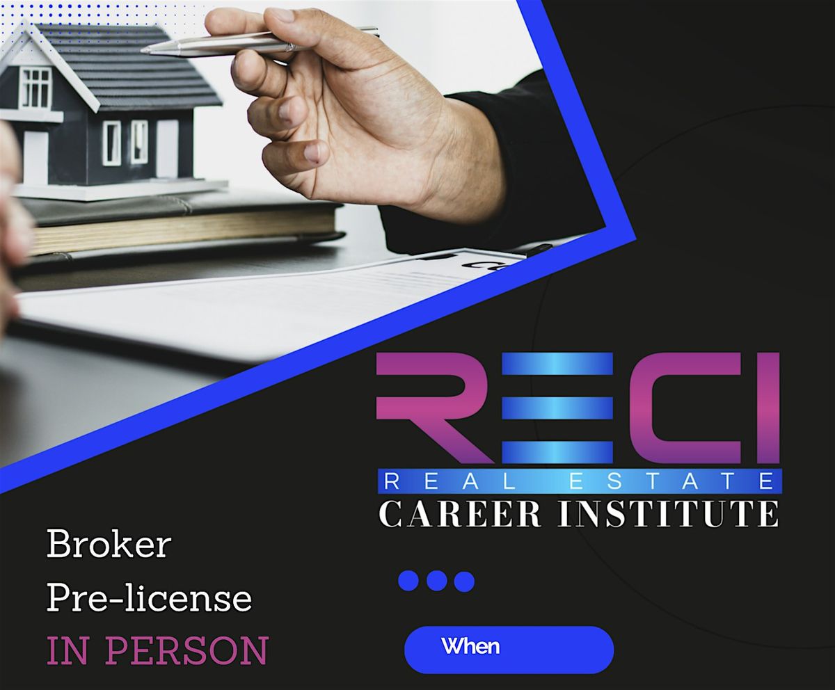 Real Estate Broker Pre-license Course
