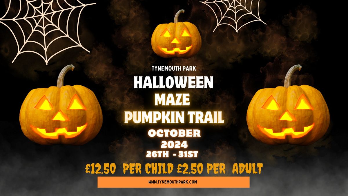 Tynemouth Park Maze Pumpkin Trail 2024