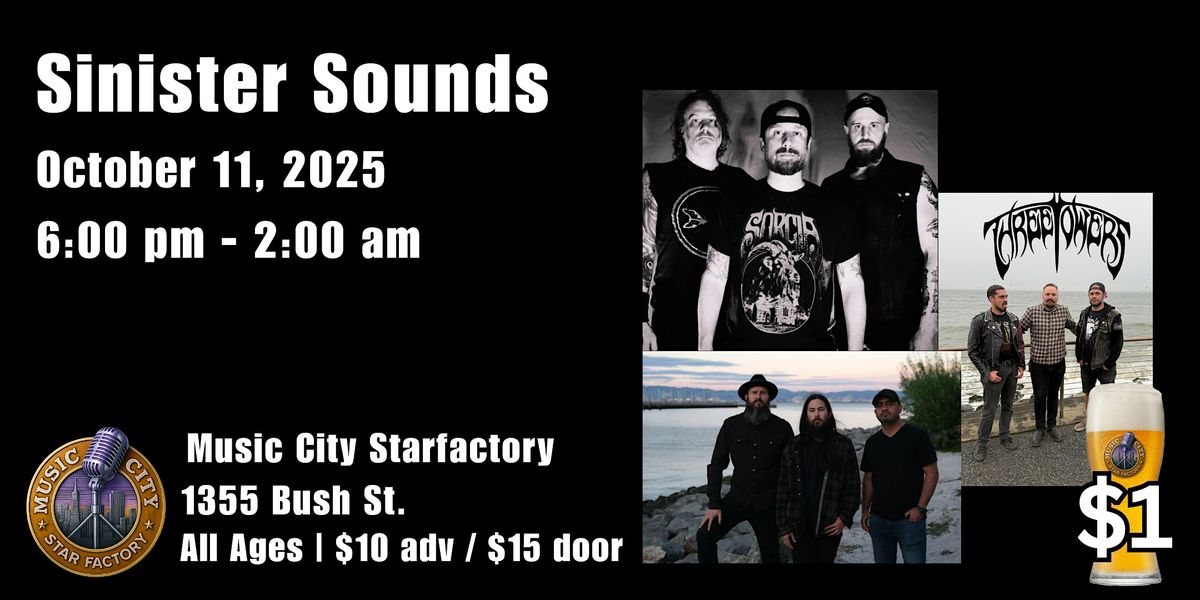 Sinister Sounds - Live at Music City Starfactory | Doom Metal
