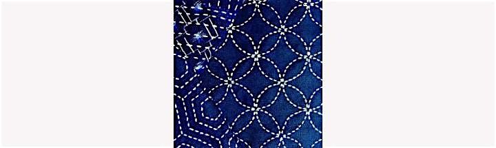 BEGINNING SASHIKO JAPANESE EMBROIDERY: Saturday, March 8, 10:30 am-1:00