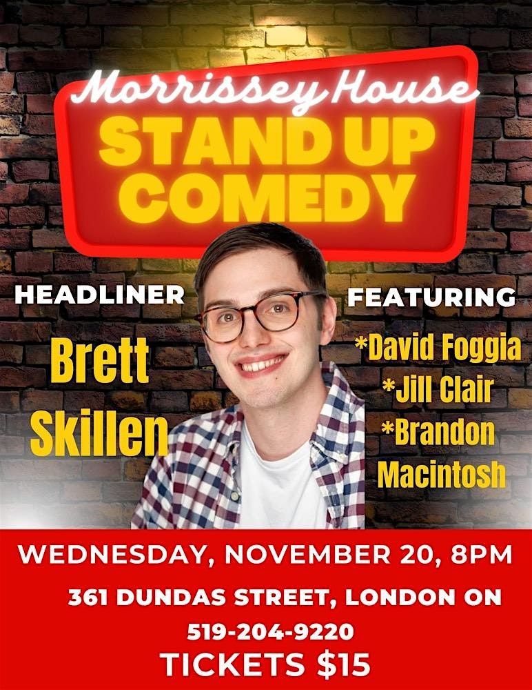 Stand Up Comedy @ The MoHo with Headliner Brett Skillen