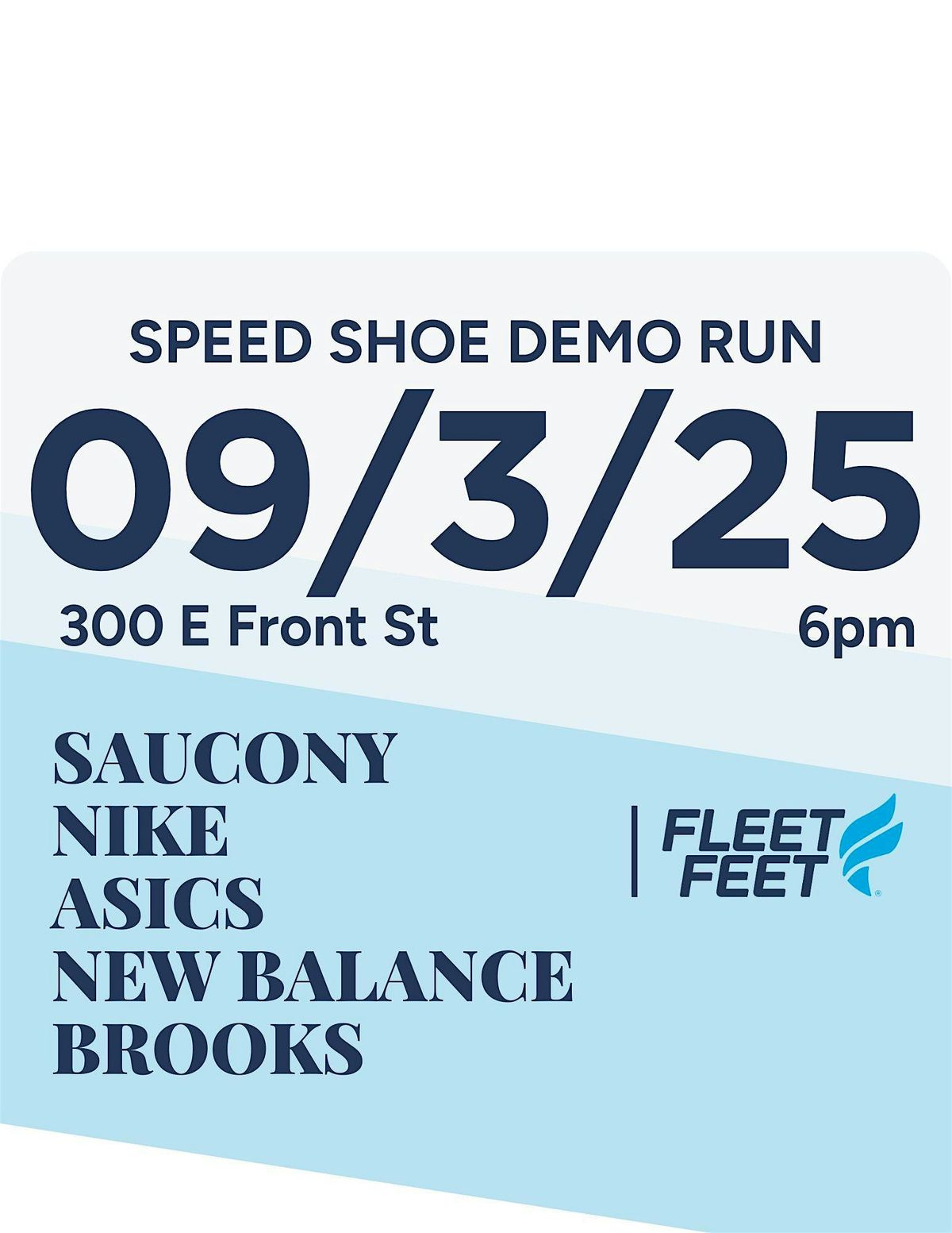 Speed Shoe Demo Night