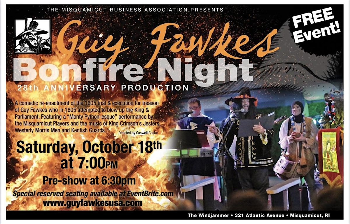 Guy Fawkes Bonfire Play and Event Misquamicut