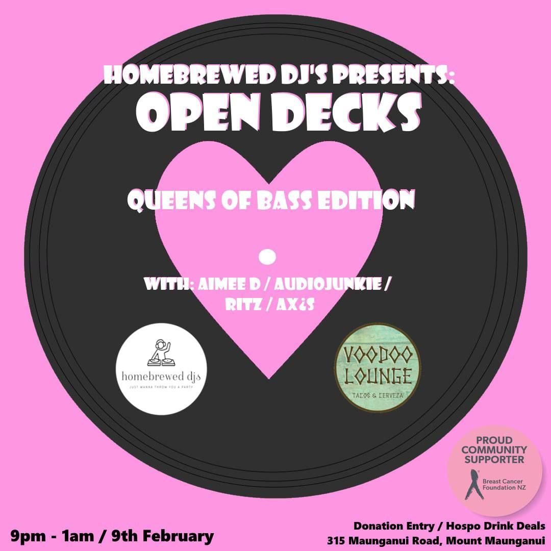 Open Decks: Queens of Bass Edition