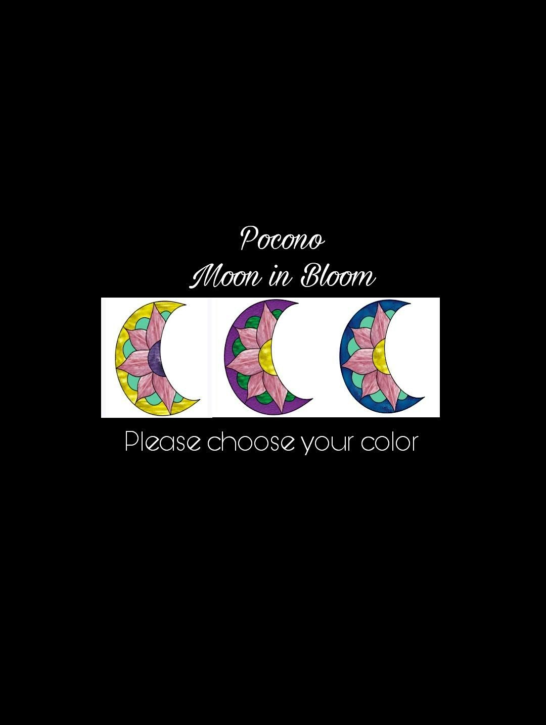 Pocono  Moon in Bloom Stained-Glass Workshop