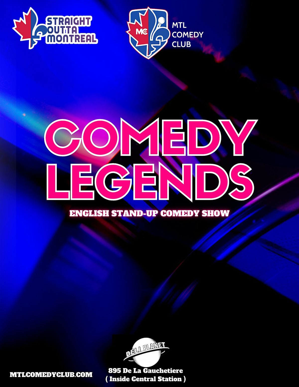 COMEDY LEGENDS! A Stand-Up Comedy Show - FRIDAY, OCTOBER 3RD, 2025