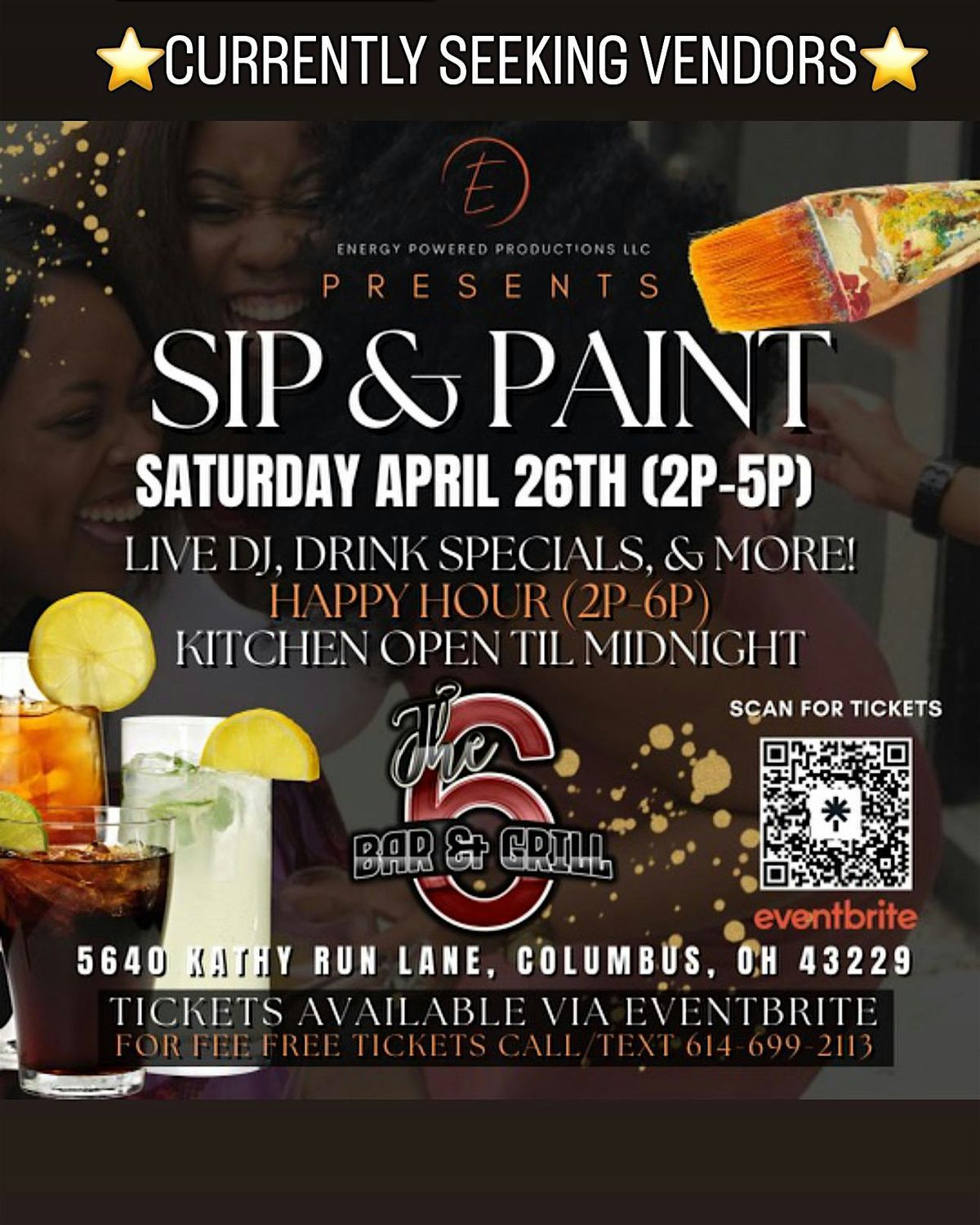 Sip & Paint at The 6